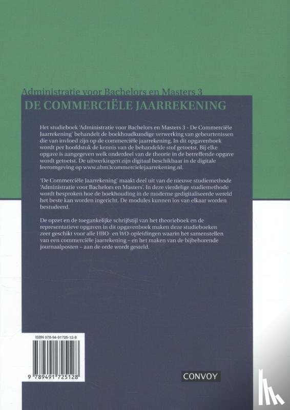 Aken, A.J. van, Bosch, A.G.M. van den - De commerciële jaarrekening