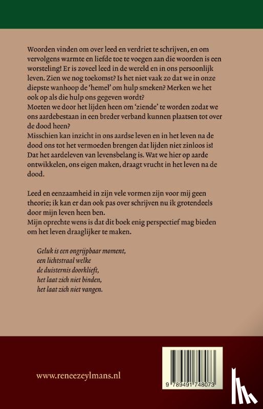 Zeylmans, Renée - Kan lijden zinvol zijn?