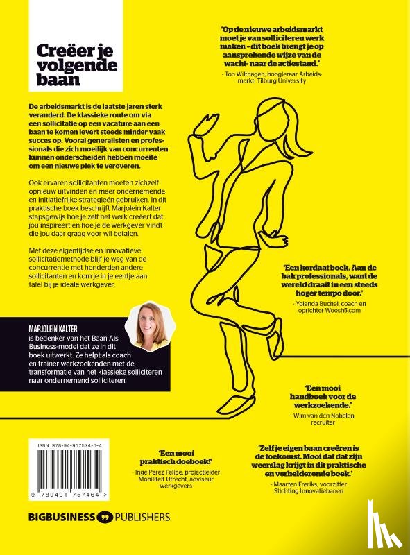 Kalter, Marjolein - Creëer je volgende baan