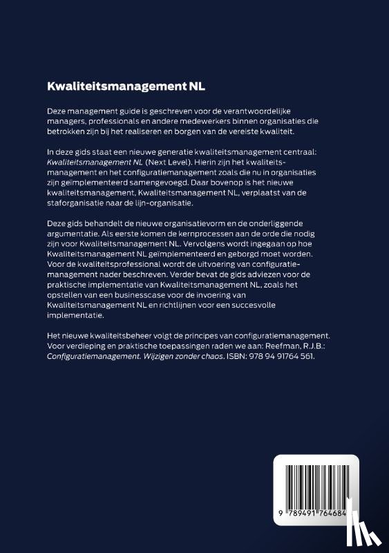 Reefman, Rob - Kwaliteitsmanagement NL