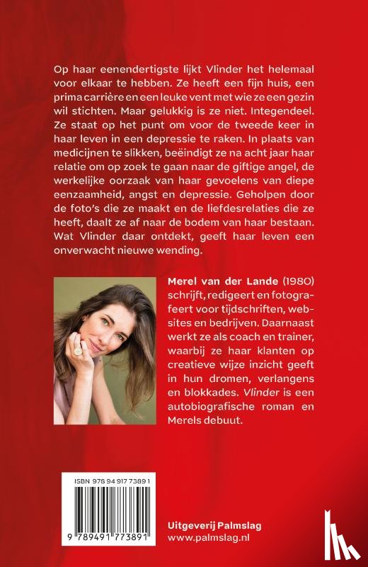 Lande, Merel van der - Vlinder