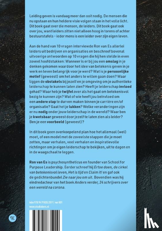 Es, Ron van - De volgende stap
