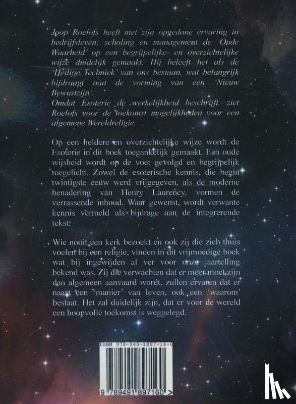 Roelofs, Joop - Spiritueel bestaan