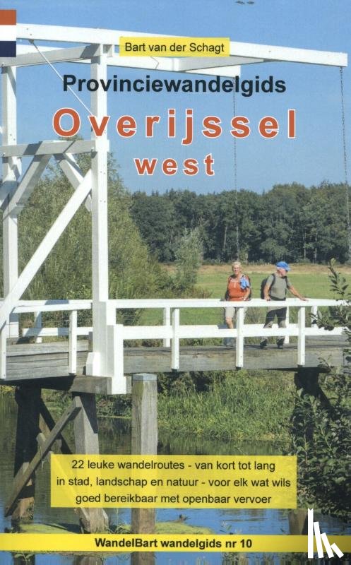 Schagt, Bart van der - Provinciewandelgids Overijssel West