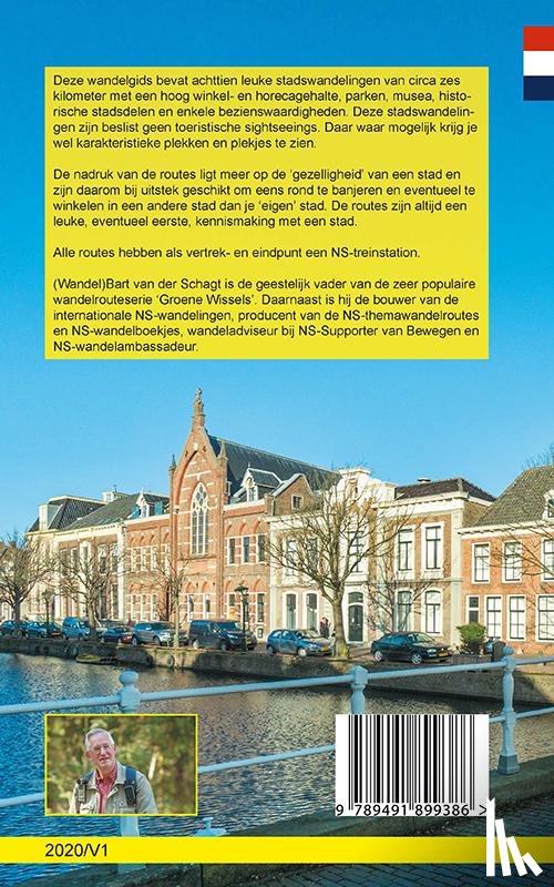Schagt, Bart van der - Wandelgids Cityhoppen in Nederland