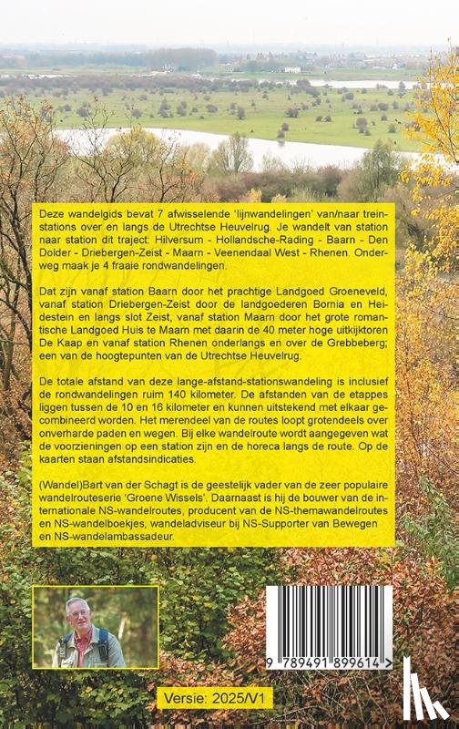 Schagt, Bart van der - 11 stationswandelingen over de Utrechtse Heuvelrug