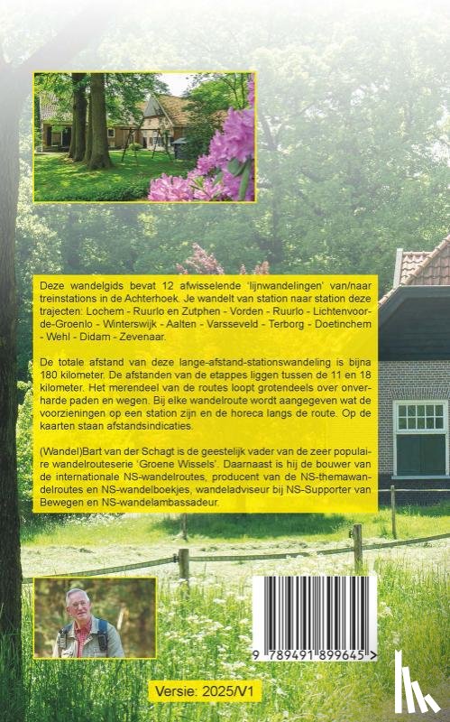 Schagt, Bart van der - 12 stationswandelingen dwars door de Achterhoek