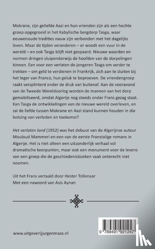 Mammeri, Mouloud - Het verlaten land