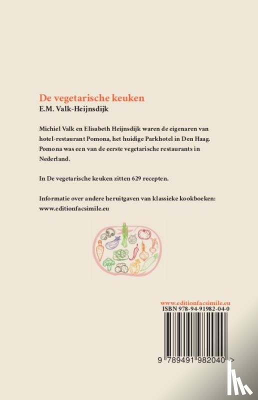 Valk-Heijnsdijk, E.M. - De vegetarische keuken