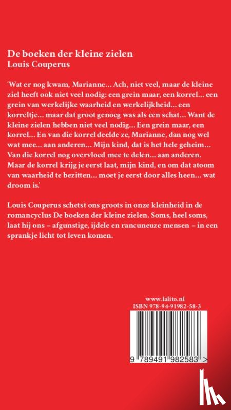 Couperus, Louis - De boeken der kleine zielen