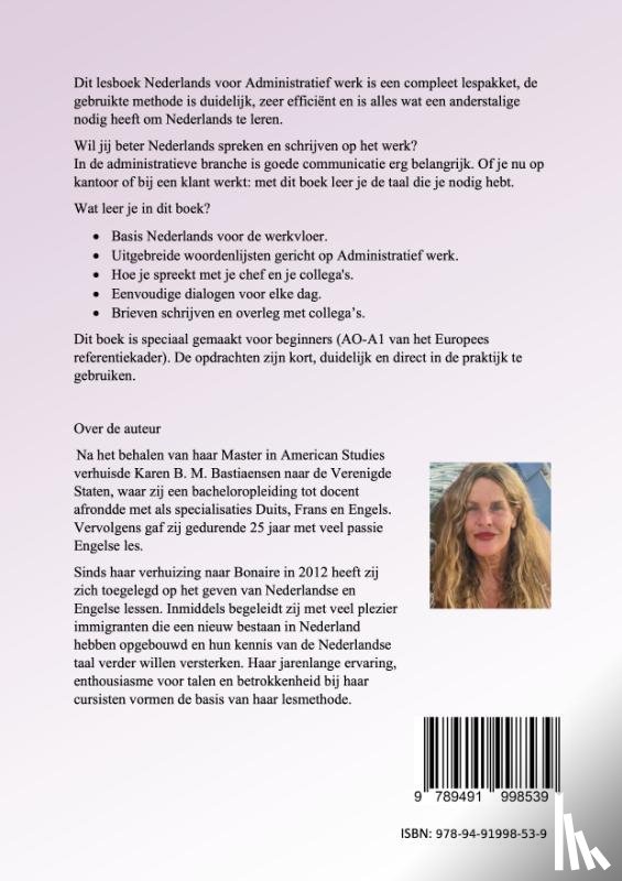 Bastiaensen, Karen - Nederlands voor Administratief werk