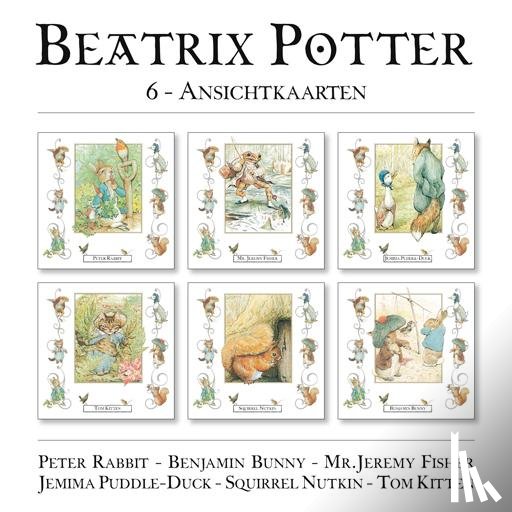  - Beatrix Potter 6 ansichtkaarten