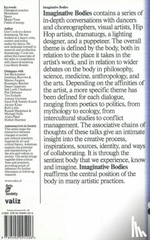 Cools, Guy, Platel, Alain, Cherkaoui, Sidi Larbi, Butcher, Rosemary - Imaginative bodies