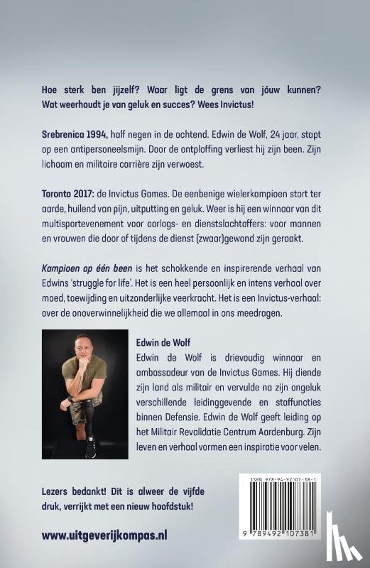 Wolf, Edwin de - Kampioen op één been