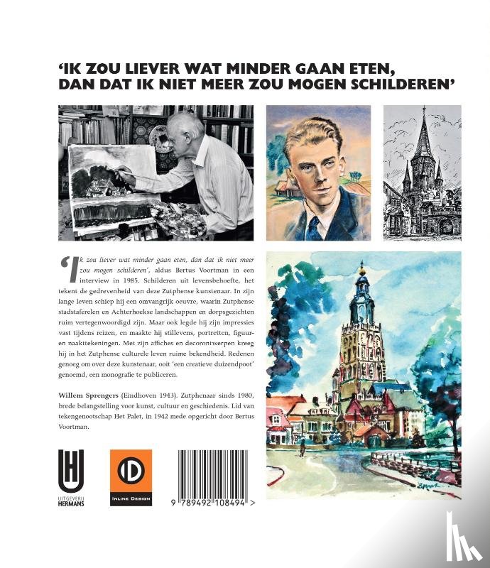 Sprengers, Willem - Van Zutphen nooit genoeg - Bertus Voortman