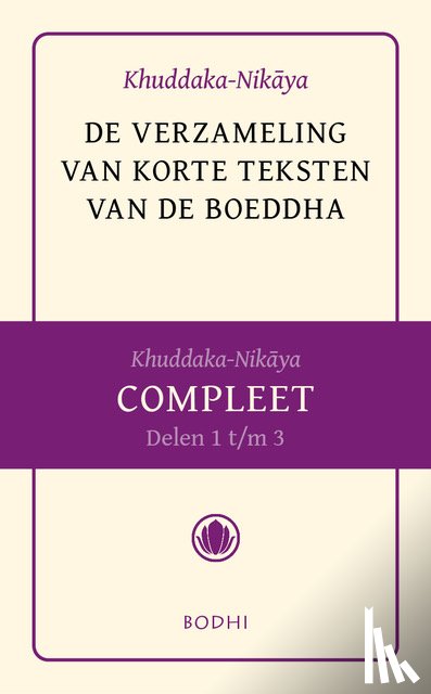  - Khuddaka-Nikaya - Compleet