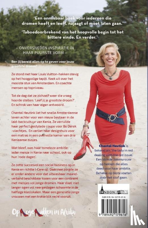 Heutink, Chantal - Op hoge hakken in Afrika