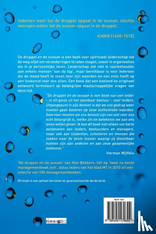 Bekkers, Han - De druppel en de oceaan