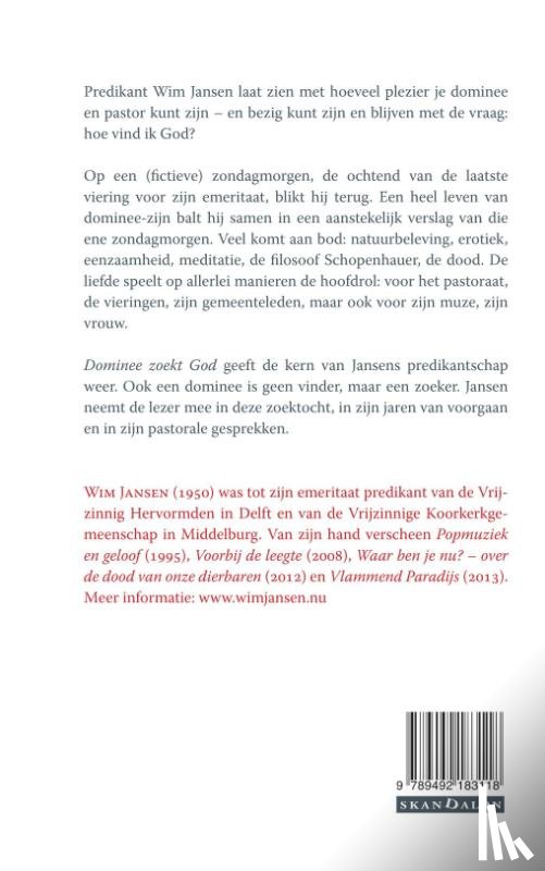 Jansen, Wim - Dominee zoekt God