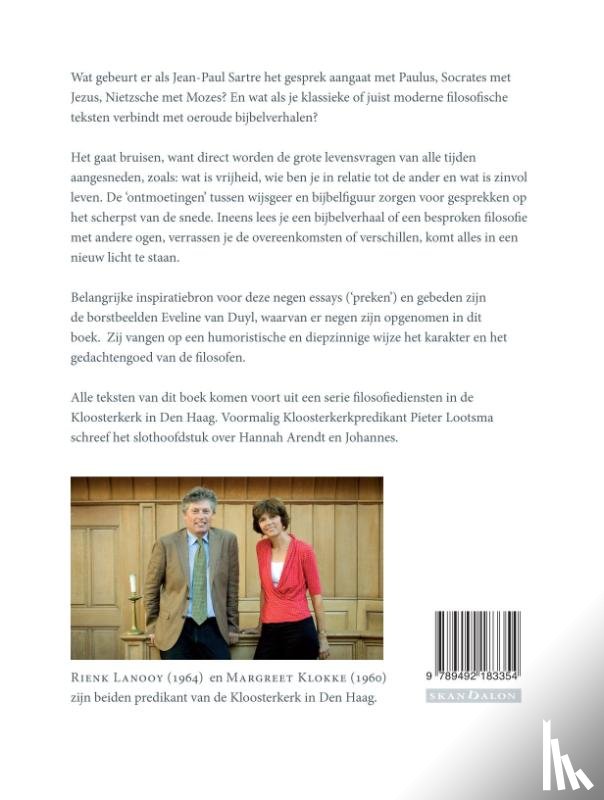 Klokke, Margreet, Lanooy, Rienk - Filosofen op de kansel