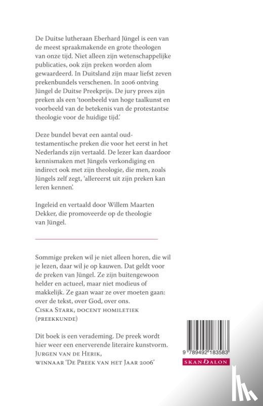 Jüngel, Eberhard - Lutherse preken bij het Oude Testament