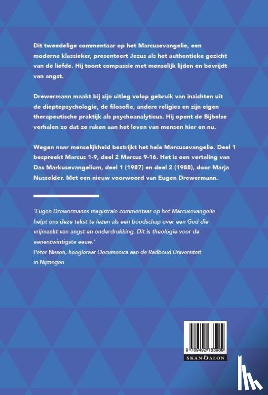 Drewermann, Eugen - Wegen naar menselijkheid