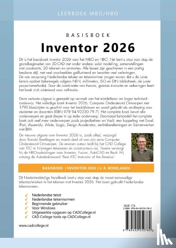 Boeklagen, R. - Inventor 2026 Basisboek