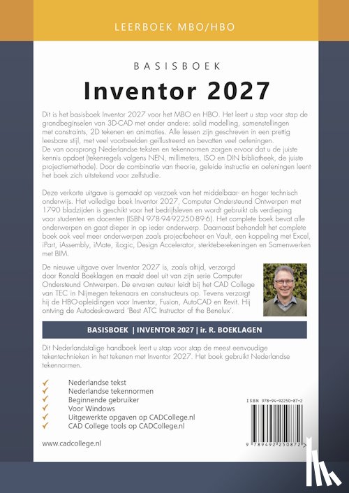 Boeklagen, R. - Basisboek Inventor 2027
