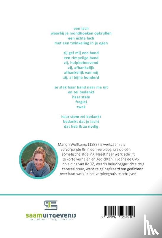 Wolfkamp, Manon - Weet dat ik er ben