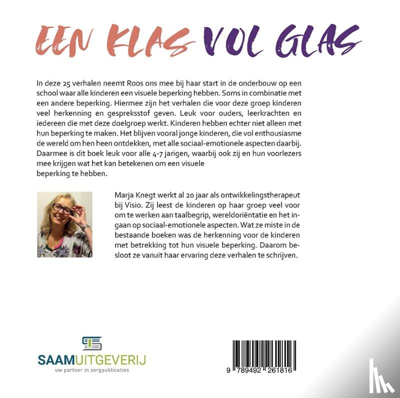 Knegt, Marja - Een klas vol glas