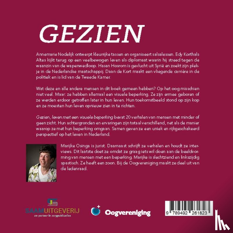 Osinga, Marijke - Gezien