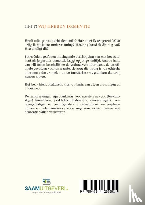Oden, Petra - Help, wij hebben dementie