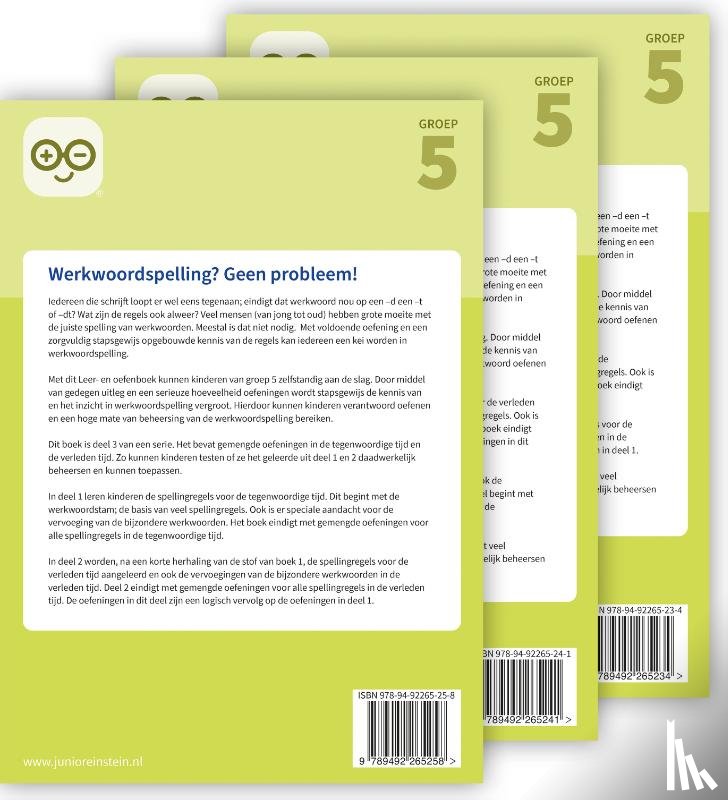 - gemengde opgaven voor werkwoordspelling