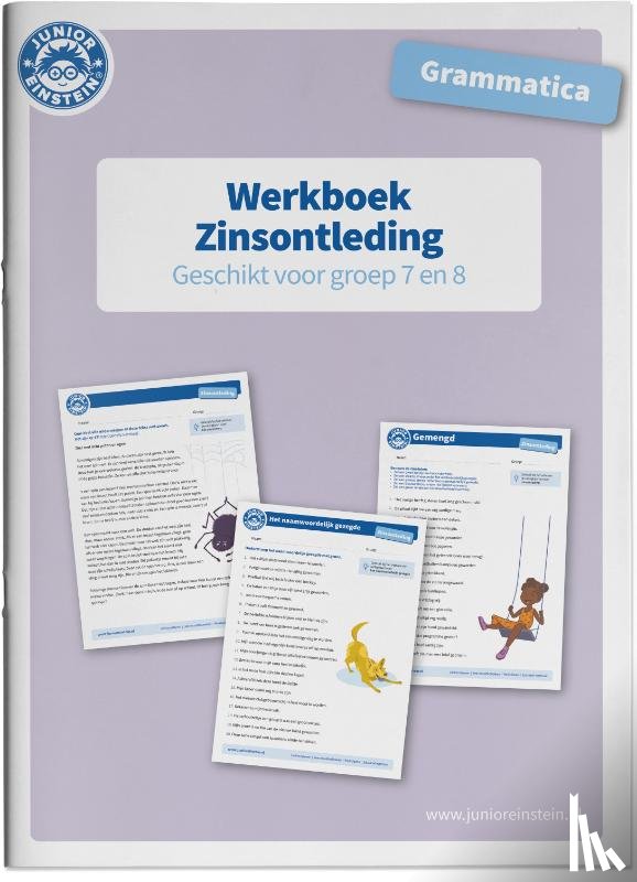  - Werkboek Grammatica Zinsontleding voor groep 7 en 8