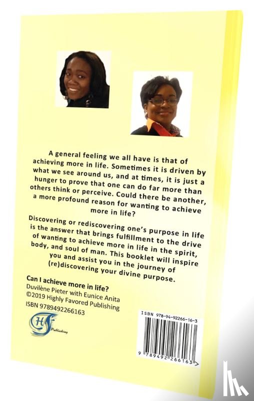 Pieter, Duvilène, Anita, Eunice - Can I achieve more in life?