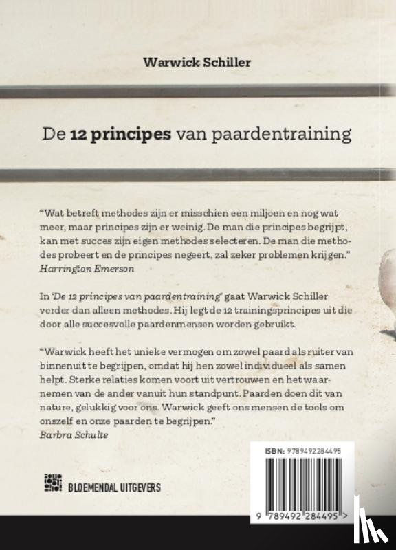 Schiller, Warwick - De 12 principes van paardentraining