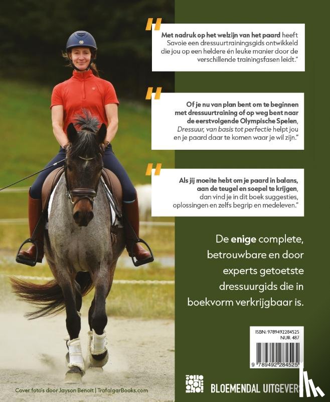 Savoie, Jane - Dressuur, van basis tot perfectie