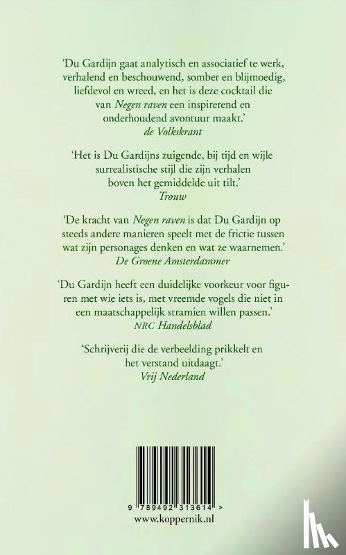 Gardijn, Willem du - Negen raven