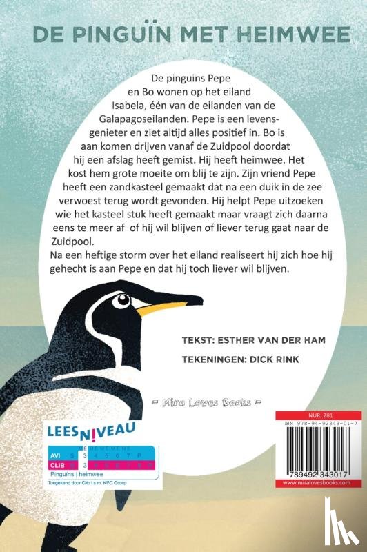 Ham, Esther van der - De pinguïn met heimwee