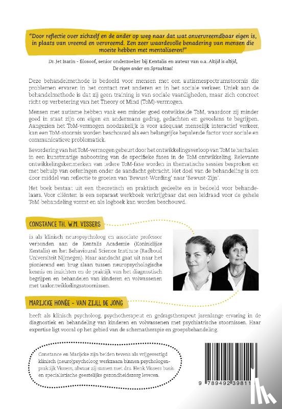 Vissers, Constance Th. W. M., Honée-van Zijl de Jong, Marijcke - ToM: een kwestie van Bewust-Zijn