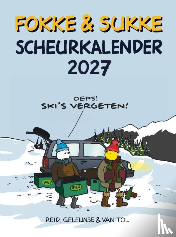 Reid, John, Geleijnse, Bastiaan, Tol, Jean-Marc van - Fokke & Sukke - Scheurkalender 2027