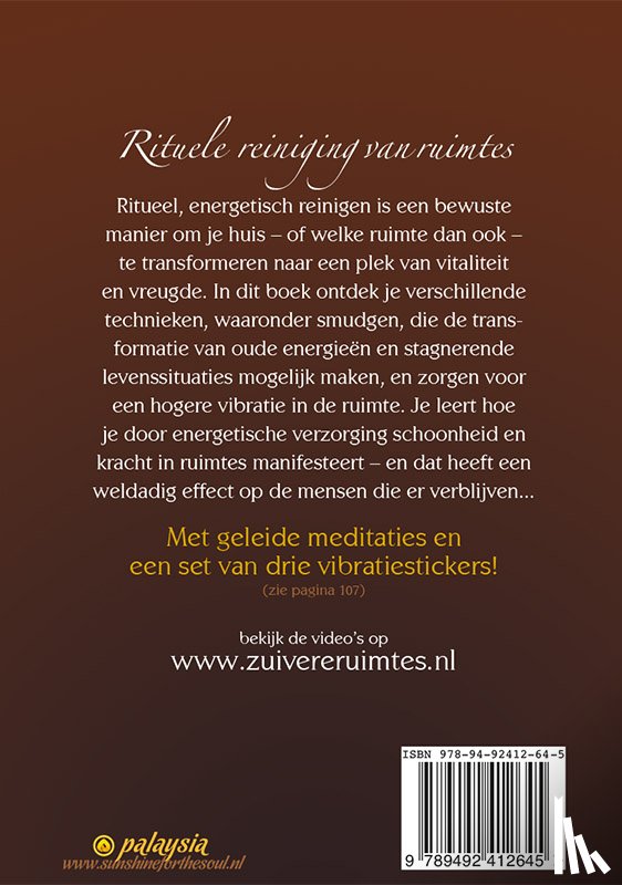 Krähenbühl, Sibylle - Rituele reiniging van ruimtes