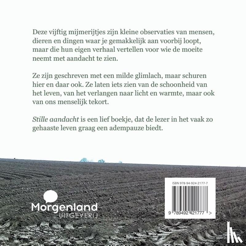 Glind, Dirk van de - Stille aandacht