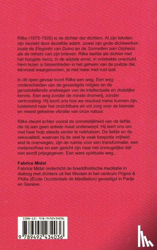 Midal, Fabrice - Rainer Maria Rilke
