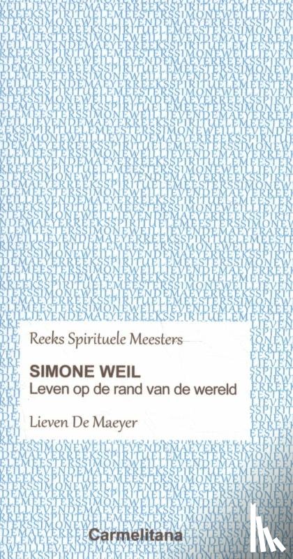 De Maeyer, Lieven - Simone Weil
