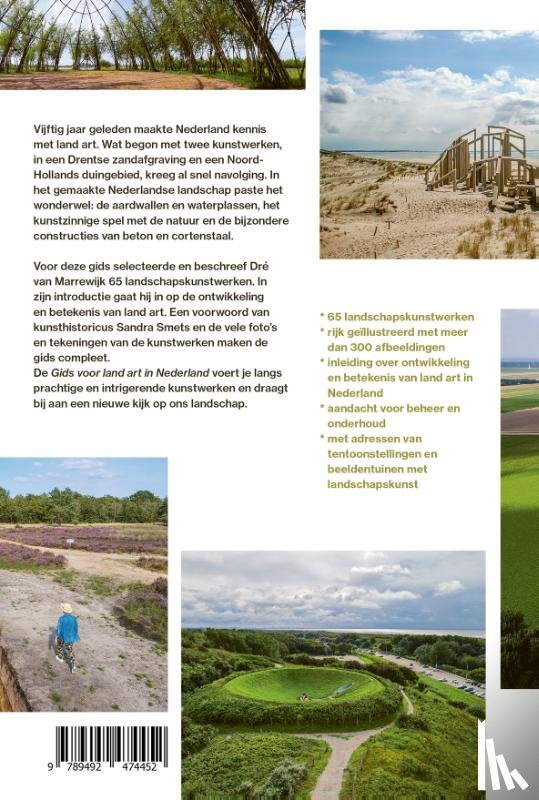 Marrewijk, Dré van, Smets, Sandra - Gids voor Land Art in Nederland