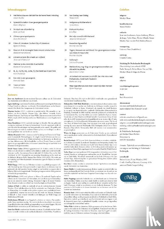  - Armada (winter 2025/2026) - Gevagenisliteratuur