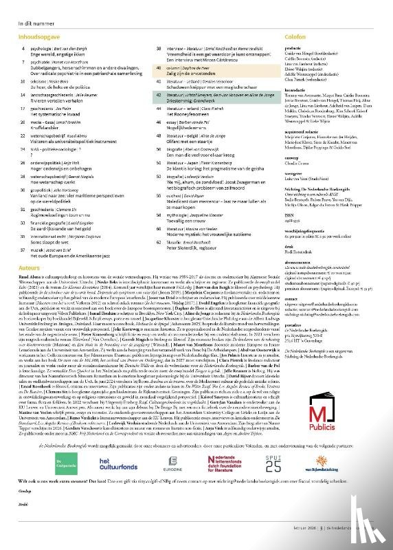  - de Nederlandse Boekengids | 2026#1