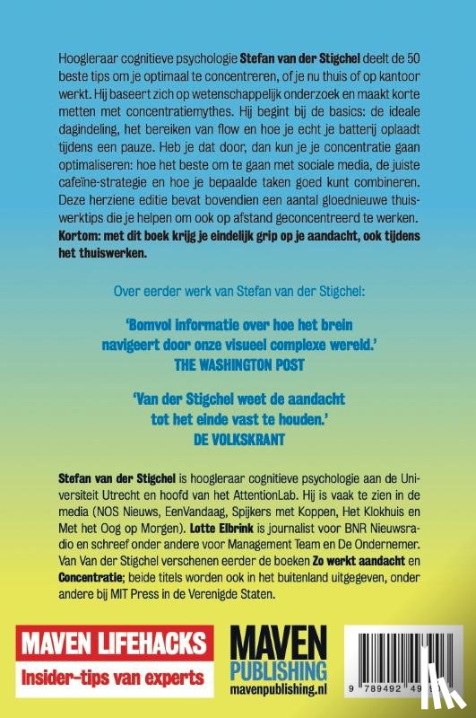 Stigchel, Stefan van der - Grip op je aandacht