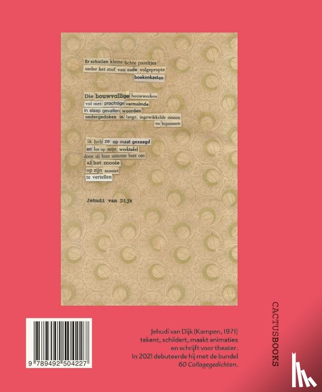 Dijk, Jehudi van - 61 Collagegedichten